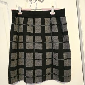 Black and Grey sweater skirt